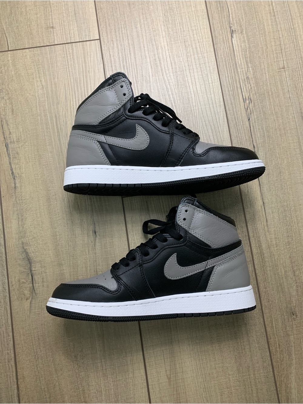 Nike Air Jordan 1 High Retro Black and Gray